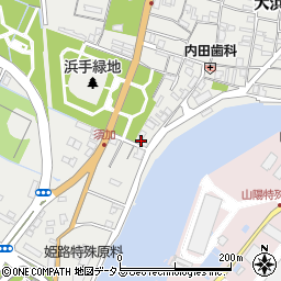 兵庫県姫路市飾磨区須加235周辺の地図