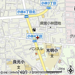 ＡＯＫＩ宝塚小林店周辺の地図