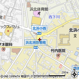 静岡県浜松市浜名区横須賀781-1周辺の地図