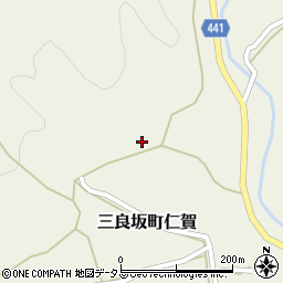 広島県三次市三良坂町仁賀1457周辺の地図