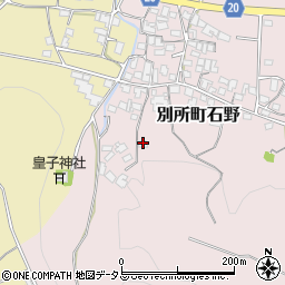 兵庫県三木市別所町石野923-8周辺の地図