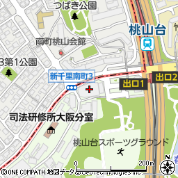 キャンドゥ阪急オアシス桃山台店周辺の地図