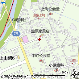 静岡県袋井市上山梨1516-2周辺の地図