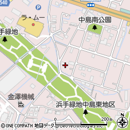 兵庫県姫路市飾磨区中島538-4周辺の地図