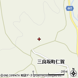 広島県三次市三良坂町仁賀1448周辺の地図