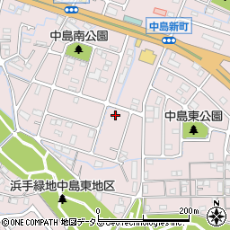 兵庫県姫路市飾磨区中島3074-3周辺の地図