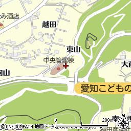 愛知県西尾市東幡豆町（南越田）周辺の地図