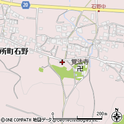 兵庫県三木市別所町石野927周辺の地図