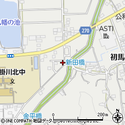 静岡県掛川市初馬305-1周辺の地図