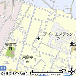 静岡県浜松市浜名区善地29周辺の地図