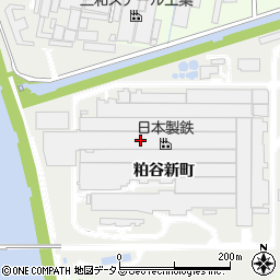兵庫県姫路市飾磨区粕谷新町1周辺の地図