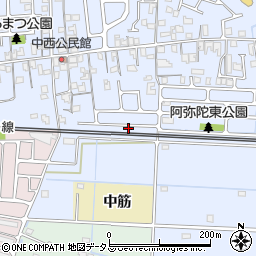 兵庫県高砂市阿弥陀町阿弥陀1401-3周辺の地図