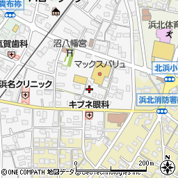 静岡県浜松市浜名区沼164周辺の地図