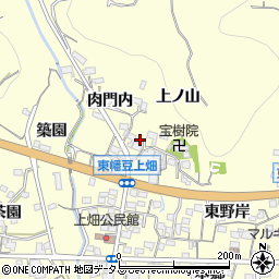 愛知県西尾市東幡豆町肉門内13周辺の地図