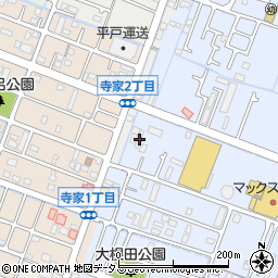 兵庫県姫路市東山209周辺の地図