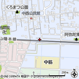 兵庫県高砂市阿弥陀町阿弥陀1477-10周辺の地図