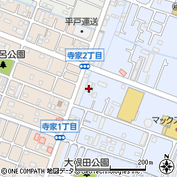 兵庫県姫路市東山210周辺の地図