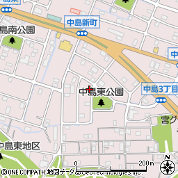 兵庫県姫路市飾磨区中島3丁目98-4周辺の地図
