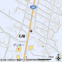愛知県知多郡美浜町奥田石畑190周辺の地図