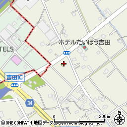 静岡県榛原郡吉田町神戸1425-2周辺の地図