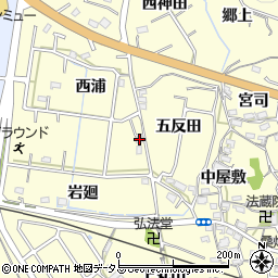愛知県西尾市東幡豆町西浦4-1周辺の地図