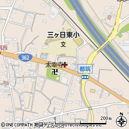 細江警察署　都築駐在所周辺の地図