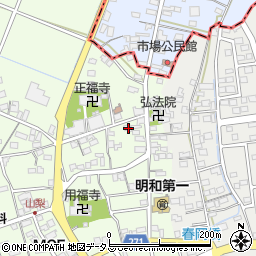 静岡県袋井市上山梨941周辺の地図