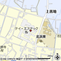 静岡県浜松市浜名区善地138周辺の地図
