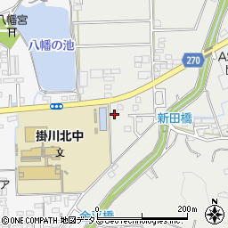 静岡県掛川市初馬71周辺の地図