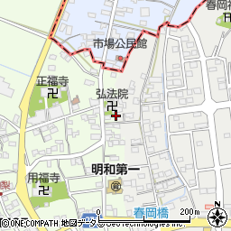 静岡県袋井市上山梨911周辺の地図