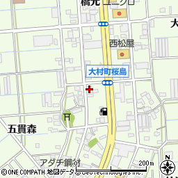 伊藤電機株式会社　豊橋営業所周辺の地図