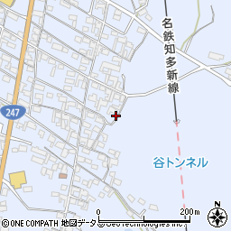 愛知県知多郡美浜町奥田石畑44周辺の地図