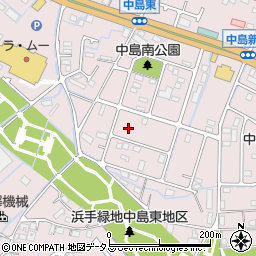 兵庫県姫路市飾磨区中島3094周辺の地図