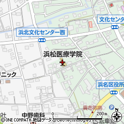 森島学園専門学校浜松医療学院周辺の地図