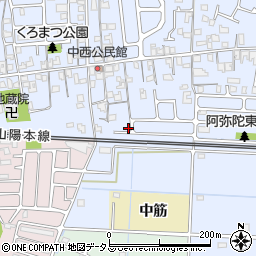 兵庫県高砂市阿弥陀町阿弥陀1477-12周辺の地図