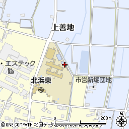 静岡県浜松市浜名区善地1736周辺の地図
