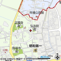 静岡県袋井市上山梨936周辺の地図