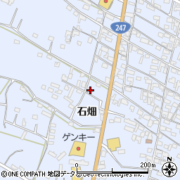 愛知県知多郡美浜町奥田石畑188周辺の地図