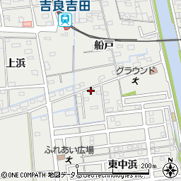 愛知県西尾市吉良町吉田東中浜13周辺の地図