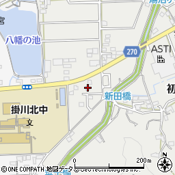 静岡県掛川市初馬311周辺の地図