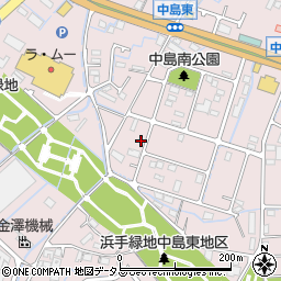 兵庫県姫路市飾磨区中島510周辺の地図