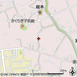 静岡県掛川市家代1796周辺の地図
