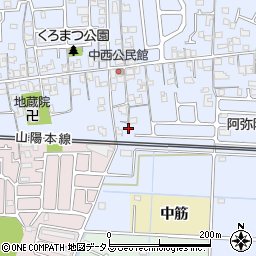 兵庫県高砂市阿弥陀町阿弥陀1476周辺の地図