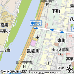 岡山県高梁市鉄砲町9周辺の地図