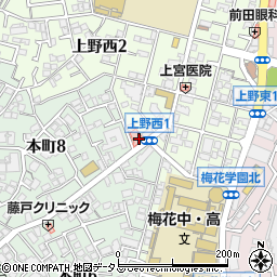 江本歯科医院周辺の地図