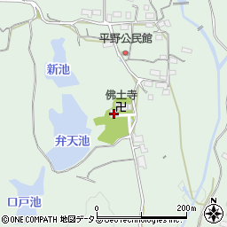 仏土寺周辺の地図