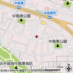兵庫県姫路市飾磨区中島3120-2周辺の地図