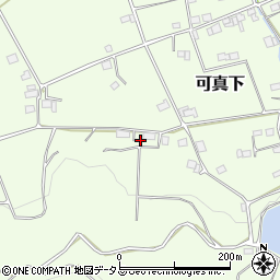 岡山県赤磐市可真下1502-1周辺の地図