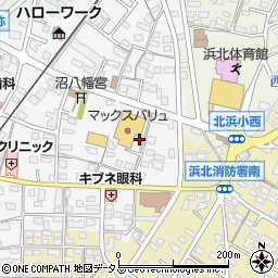 静岡県浜松市浜名区沼170-4周辺の地図