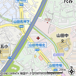 山田ポンプ場周辺の地図